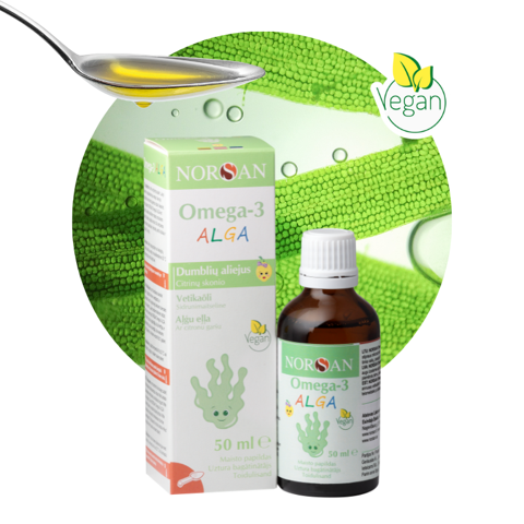 Omega-3 ALGA eļļa - bērniem